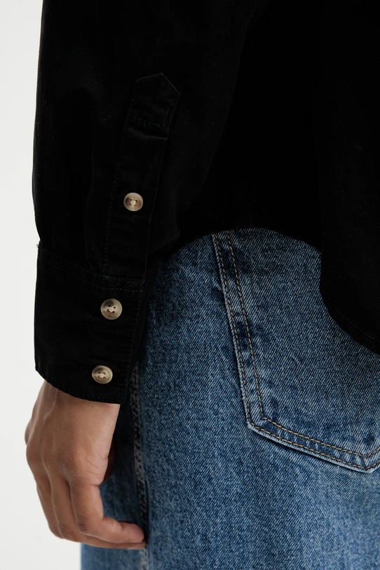 Guess Jeans cămașă din bumbac W4YH68.WGCF1 negru