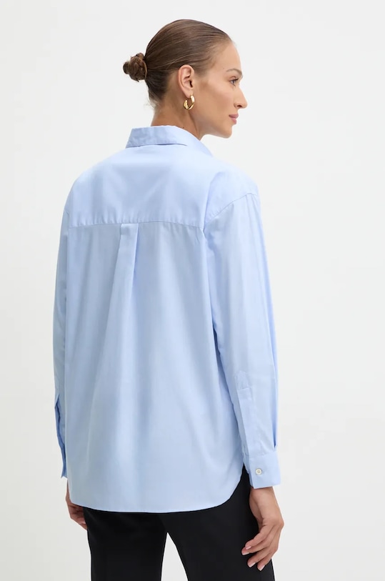 Oblačila Bombažna srajca Pinko 104030.A23M modra