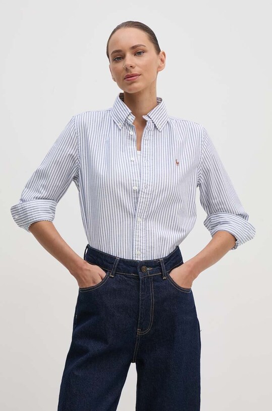 Polo Ralph Lauren camasa cu modele albastru 211941508