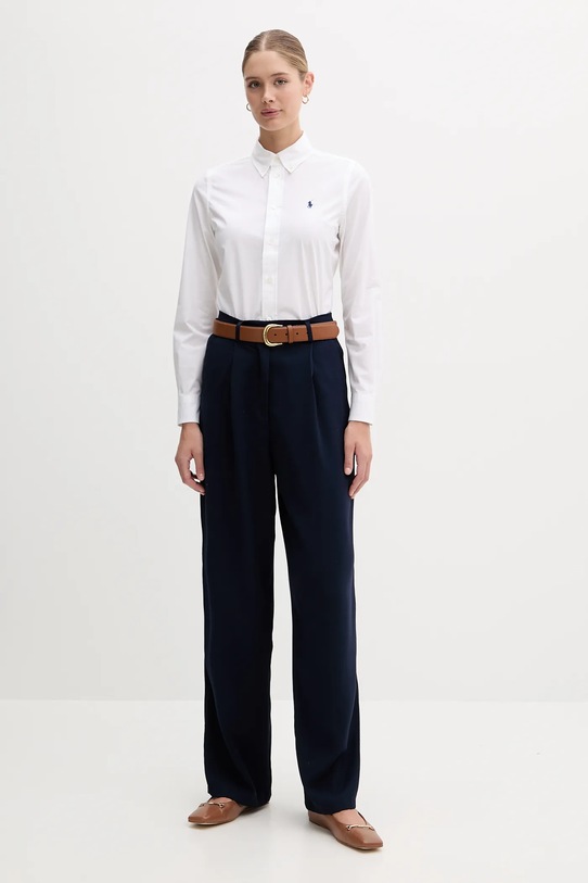 Polo Ralph Lauren camasa 211941509 alb SS25