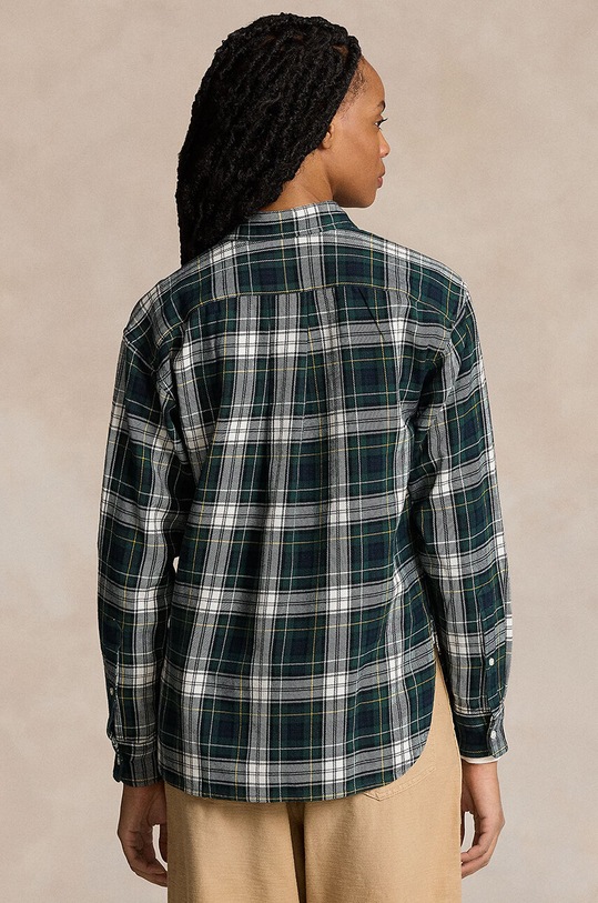 Pamučna košulja Polo Ralph Lauren 211923863 mornarsko plava AW24