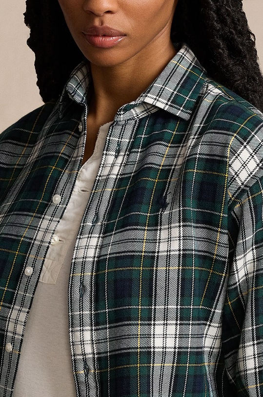 Pamučna košulja Polo Ralph Lauren mornarsko plava 211923863