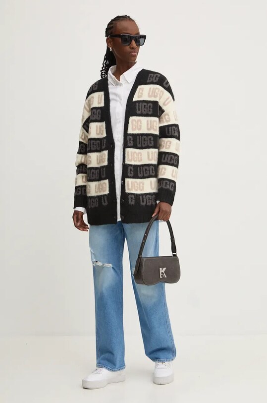 Хлопковая рубашка Tommy Jeans DW0DW18659 белый AW24