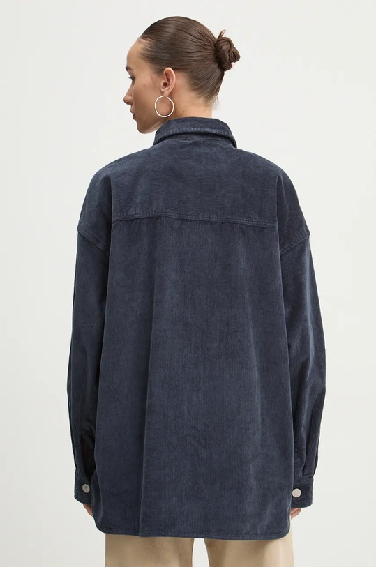 Odjeća Košulja od samta Tommy Jeans DW0DW18619 mornarsko plava