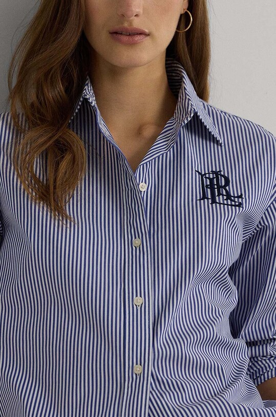 Odzież Lauren Ralph Lauren koszula 200932539 niebieski