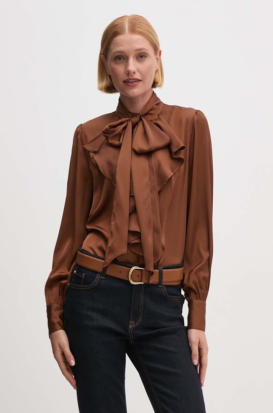 Lauren Ralph Lauren camasa lung maro 200940216