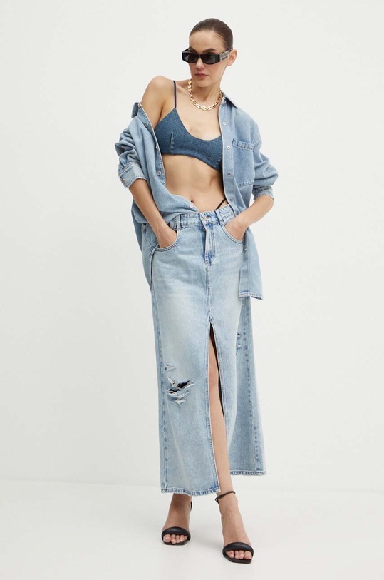 Miss Sixty camasa jeans 6L2XJ2010000 XJ2010 6L2XJ2010000 albastru AW24