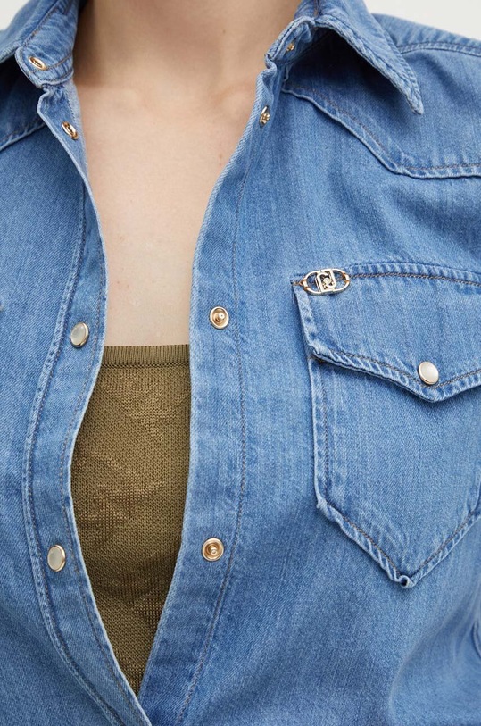 Liu Jo camicia UF4180.D4851 blu