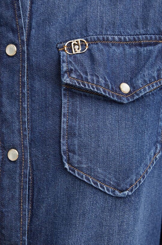 Košile Liu Jo UF4180.D4851 námořnická modř