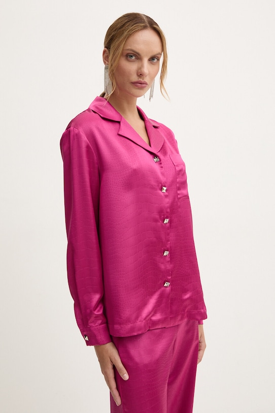 Košeľa Liu Jo ružová WF4138.T2822