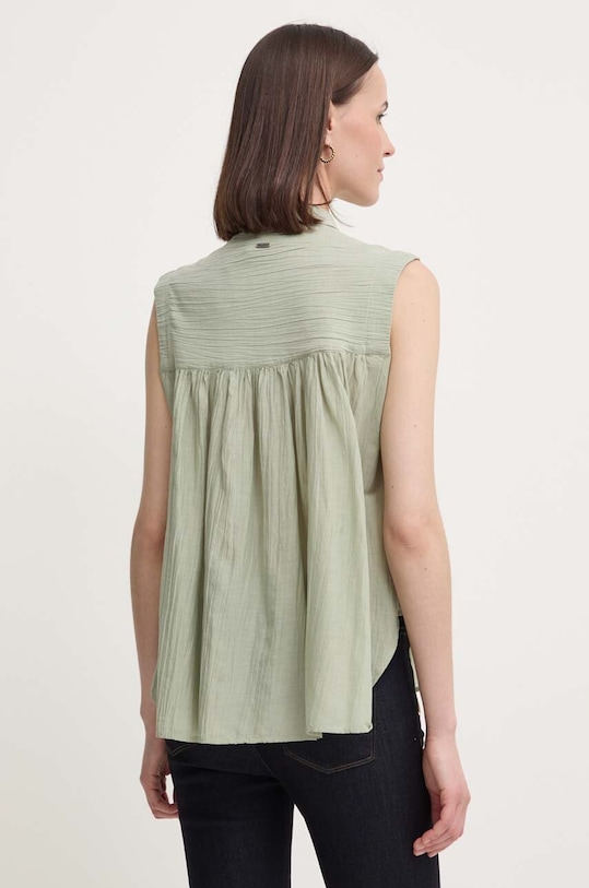 Odzież Pepe Jeans koszula MINA PL304892 zielony