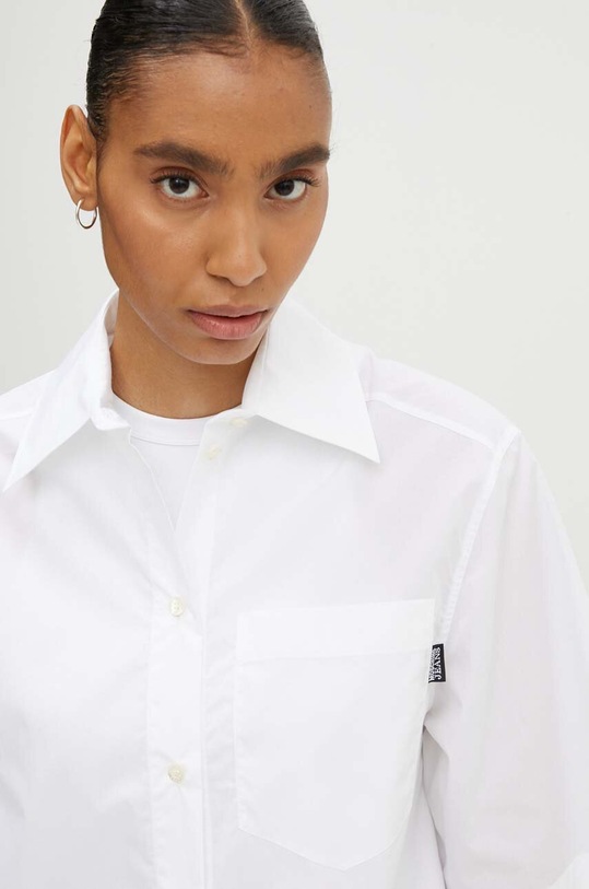 Бавовняна сорочка Moschino Jeans білий 0204.8231