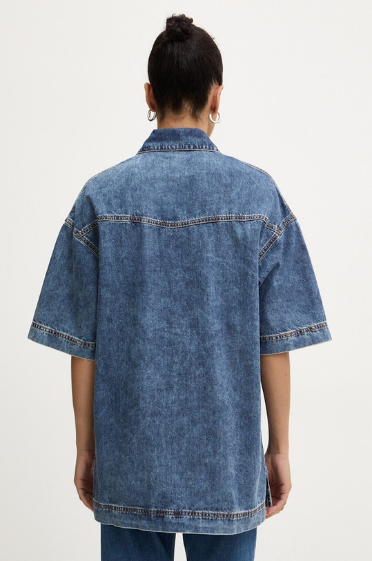 Oblečení Džínová košile Moschino Jeans 0214.8224 modrá