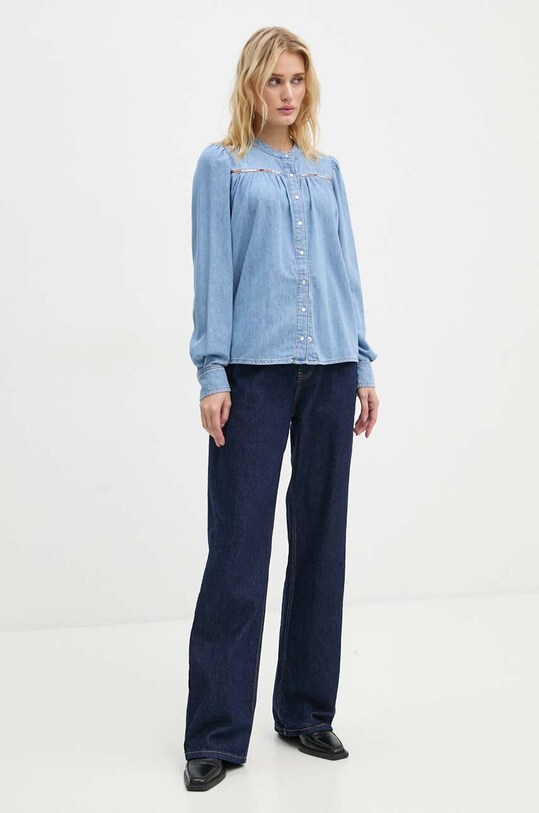 Джинсова сорочка BA&SH 1H24LWIL блакитний AW24