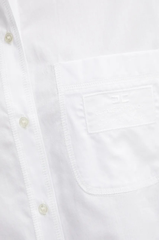 Elisabetta Franchi camicia in cotone CA07746E2 bianco