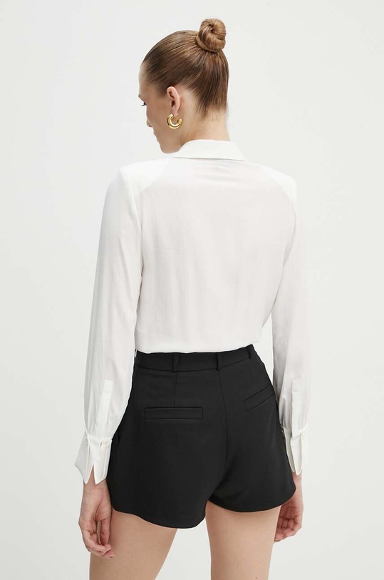 Odzież Elisabetta Franchi body z domieszką jedwabiu CB00746E2 beżowy