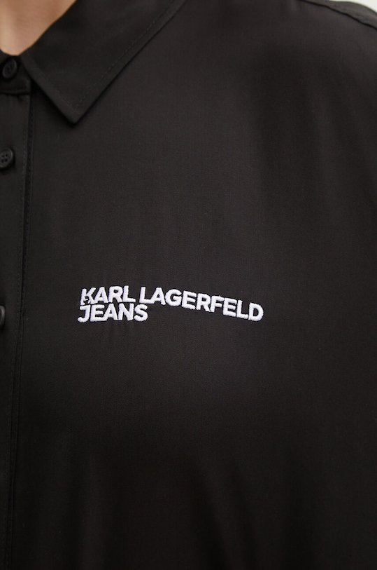 Риза Karl Lagerfeld Jeans 245J1603 черен