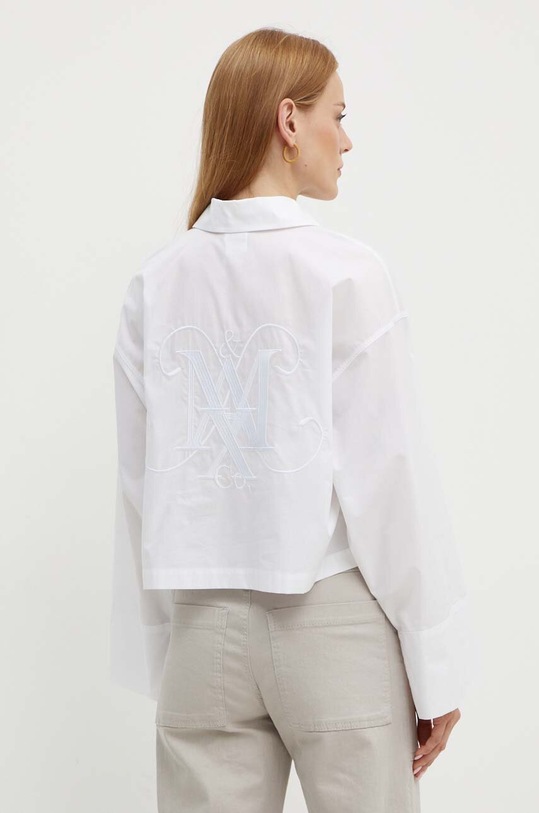 Odjeća Pamučna majica MAX&Co. 2426116051200 bijela