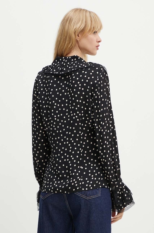 Odzież The Kooples koszula FCCL29005K czarny