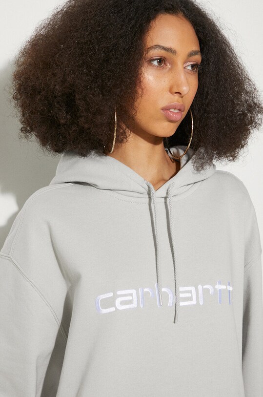 Mikina Carhartt WIP Hooded Carhartt I033648.2AXXX sivá