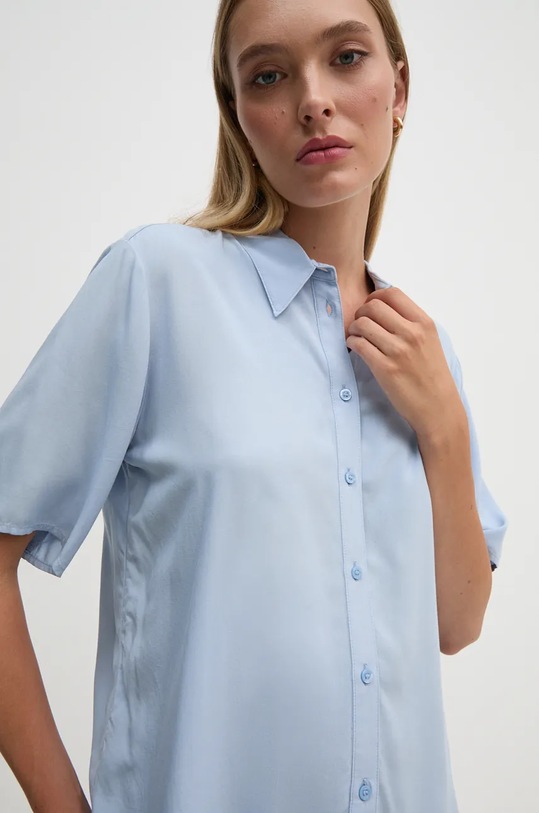 United Colors of Benetton camasa 5WPWDQ092 albastru