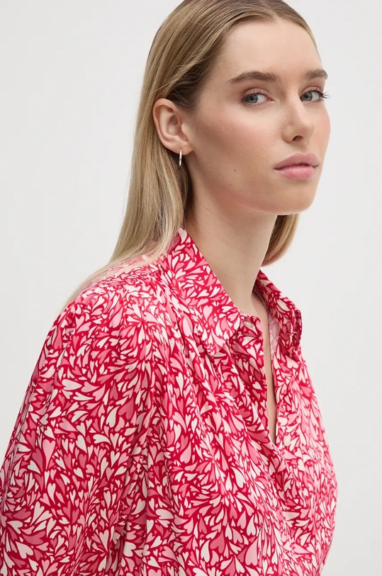 United Colors of Benetton koszula różowy 5SUUDQ09J