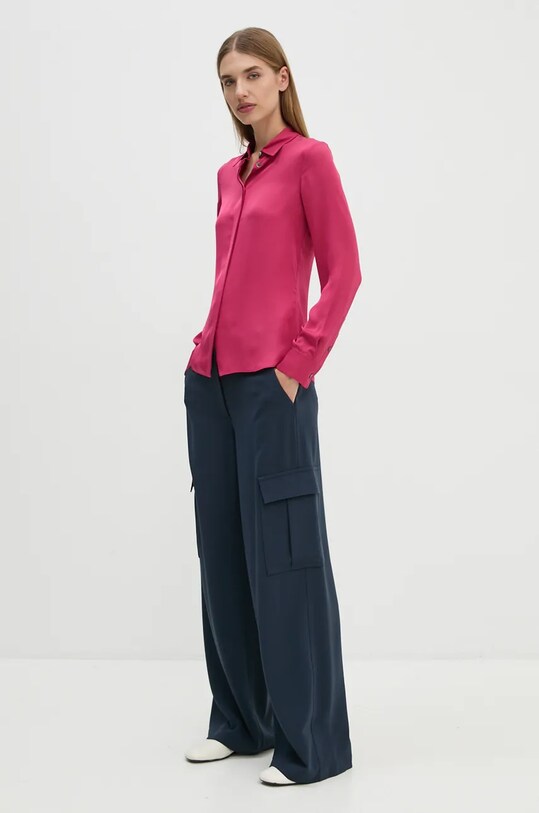Theory camasa de matase M0102536 roz AW24
