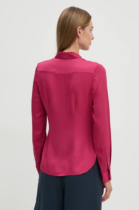 Одежда Шелковая рубашка Theory M0102536 розовый