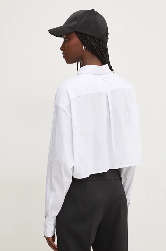 Odzież Chiara Ferragni koszula 77CBL201 biały