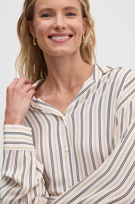 United Colors of Benetton camasa bej 5TUQDQ0BK