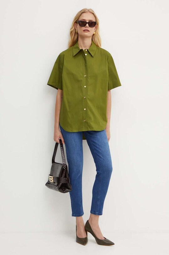 MICHAEL Michael Kors camasa MT440MBF4C verde AW24