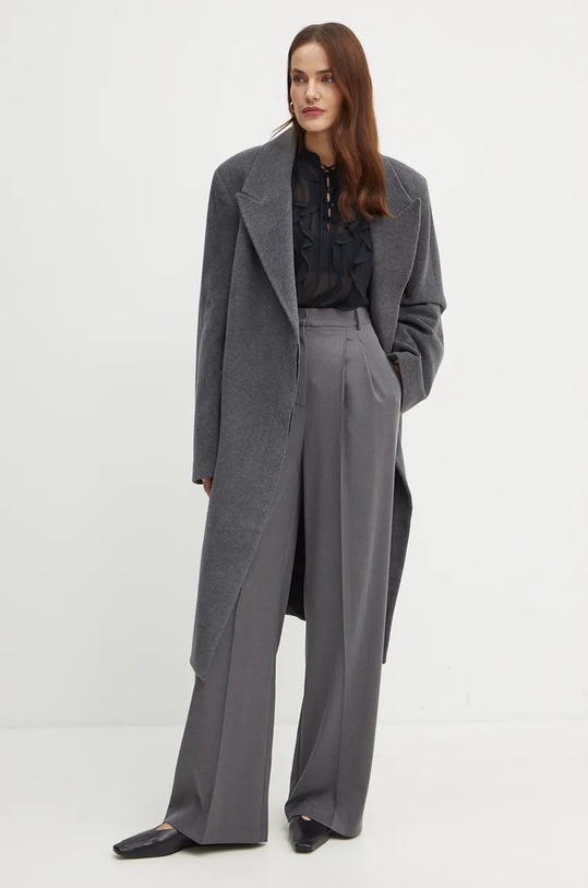 Hedvábná halenka Marella 2423116141200 černá AW24