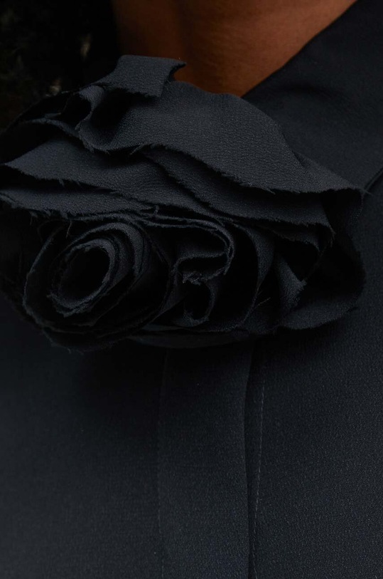 Hodvábna košeľa Marella 2423116181200 čierna