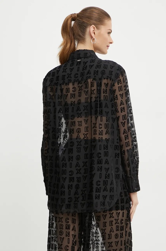 Îmbrăcăminte Armani Exchange camasa 6DYC52.YN1ZZ negru