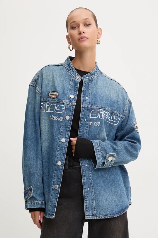Miss Sixty camicia di jeans denim blu 6L3XJ5180000