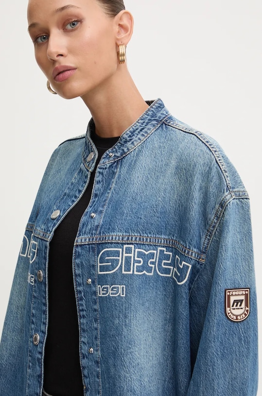 Džínová košile Miss Sixty modrá 6L3XJ5180000