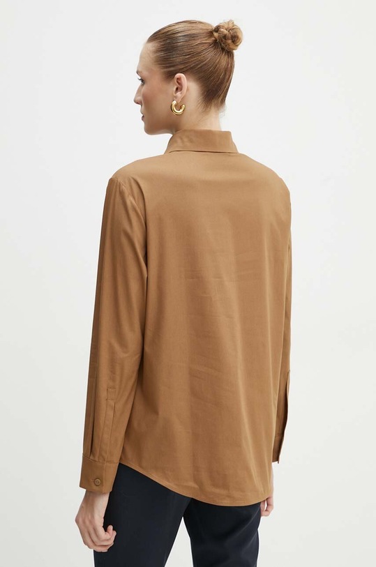 Odzież Max Mara Leisure koszula 2426116038600 brązowy