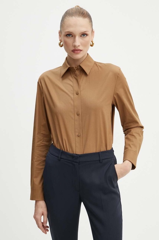 Max Mara Leisure koszula brązowy 2426116038600