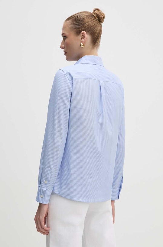 Odzież Weekend Max Mara koszula bawełniana 2425116052600 niebieski