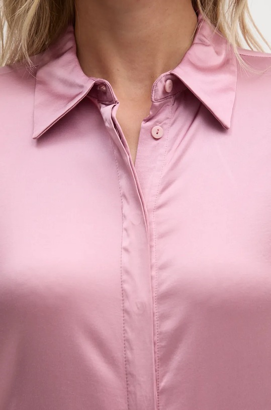 Košile United Colors of Benetton 5FZPDQ005 růžová