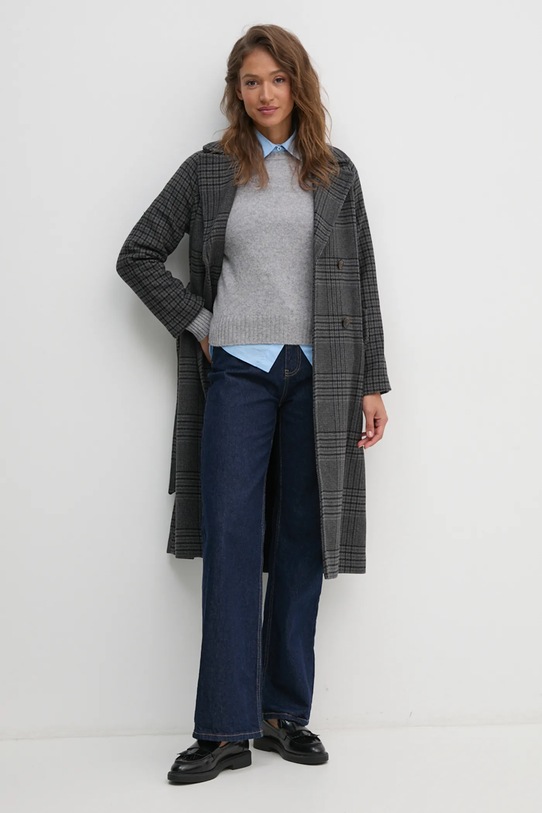 United Colors of Benetton koszula 51JUDQ0A0 niebieski AW24