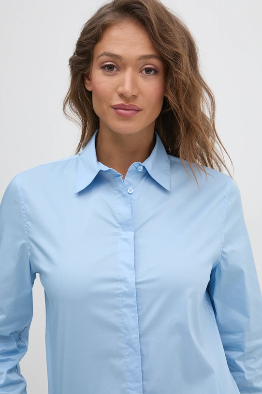 United Colors of Benetton koszula niebieski 51JUDQ0A0