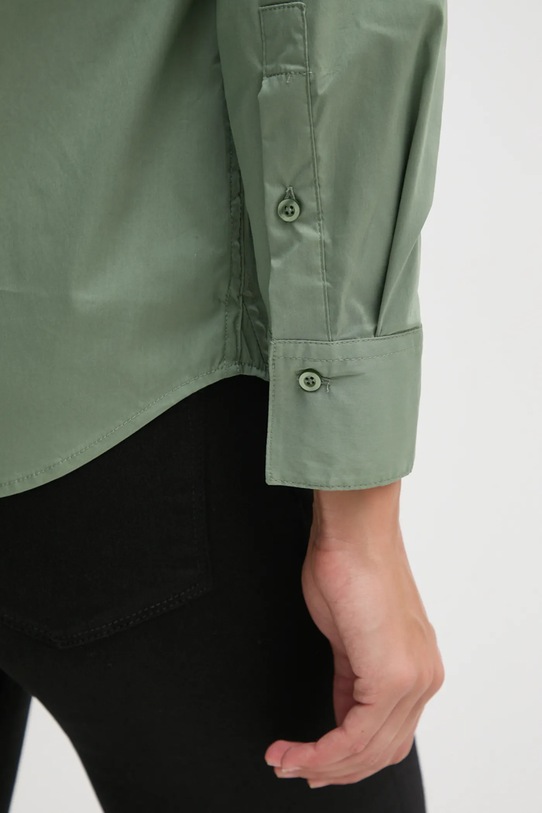 Košulja United Colors of Benetton 51JUDQ0A0 zelena