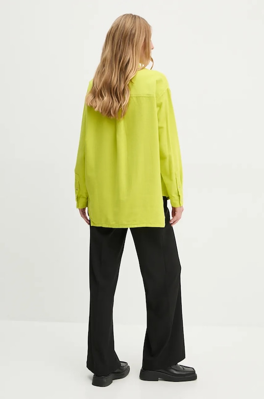 Oblečení Košile American Vintage DAK06AH24 zelená