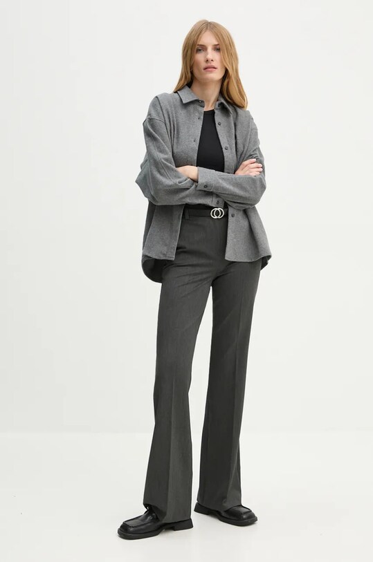 American Vintage camasa VYL06AH24 gri AW24