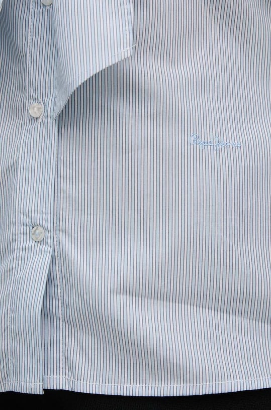 Pepe Jeans camasa din bumbac KARYSHA PL304927 albastru