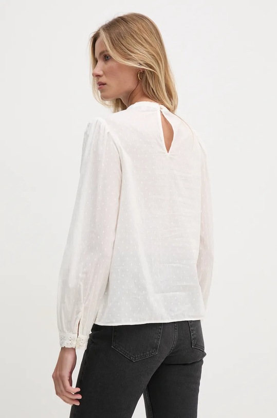 Odzież Pepe Jeans bluzka bawełniana PRIMROSE PL304940 biały