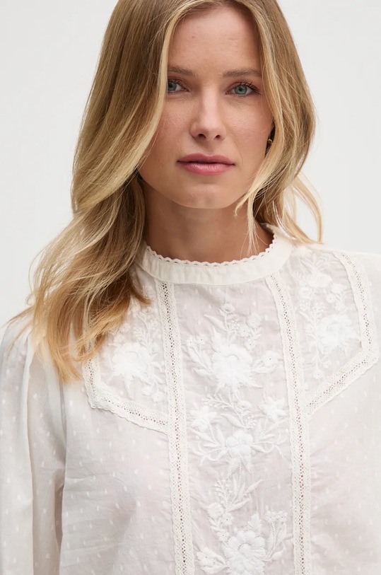 Pepe Jeans bluza din bumbac PRIMROSE alb PL304940