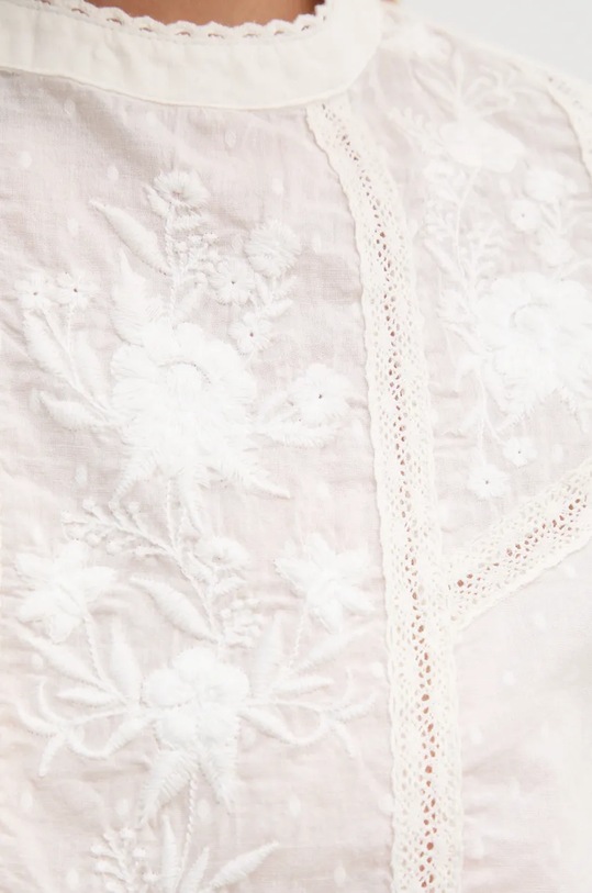 Pepe Jeans bluzka bawełniana PRIMROSE PL304940 biały