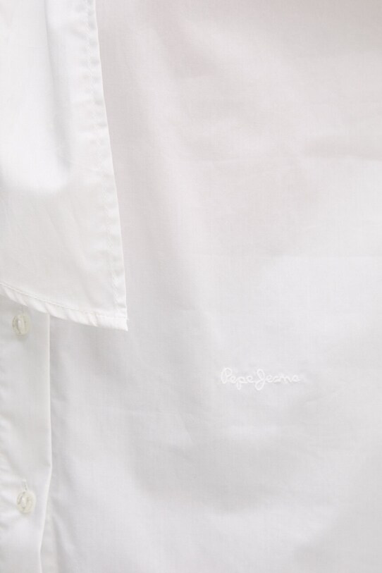 Хлопковая рубашка Pepe Jeans KARYMA PL304954 белый